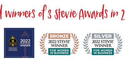 Two more Stevie Awards!